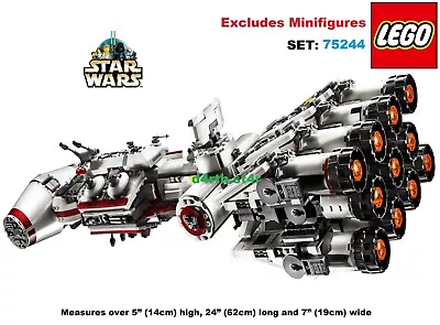 Buy 🌟EXCELLENT CONDITION🌟 Lego Star Wars 75244 Tantive IV UCS Set🌟NO_FIGS🌟 • 189.95£