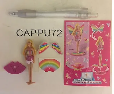 Buy Barbie Fairytopia Wings Rainbow Hard + Paper TT146 Kinder Surprise 2007/2008 • 1.85£