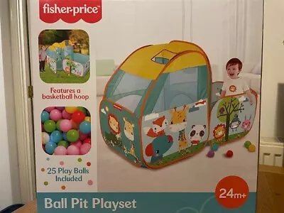 Buy Fisher Price Dream House Ball Pit Playset - BNIB - Includes 25 Balls REDUCED! • 22.99£