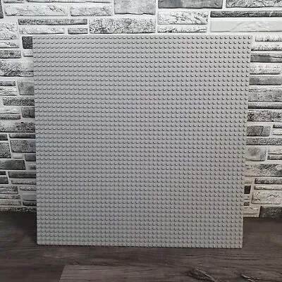 Buy Genuine Lego Large 48 X48 Stud Base Plate Grey • 12.99£