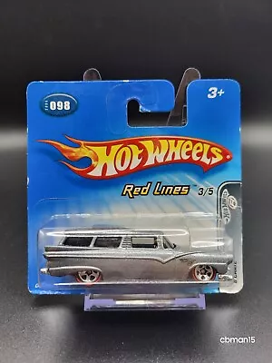 Buy 2005 HOT WHEELS Red Lines 8 Crate Silver Short Card Sealed 098 • 12.99£