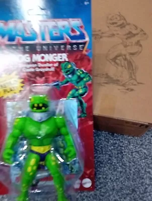 Buy Mattel Masters Of The Universe  Frog Monger  Action Figure 6  2022 • 40£