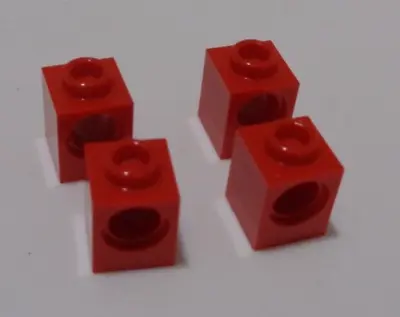 Buy Lego Technic Parts 6541 654121 Brick 1x1 Red X4 • 2.18£