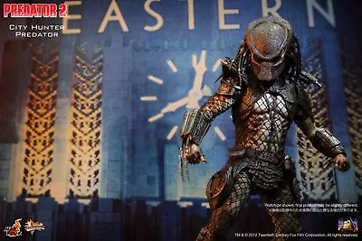Buy Movie Masterpiece Predator 2 City Hunter Predator Figure 1/6 Scale Hot Toys NEW • 562.25£