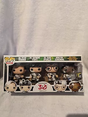 Buy Funko Pop! Movies 2014 SDCC Comic Con Ghostbusters 30th Anniversary 4 Pack Vinyl • 200£