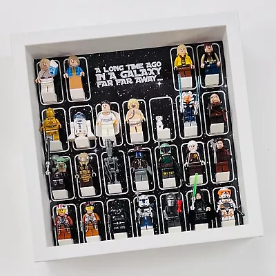 Buy Display Case Frame For Lego ® Star Wars Classic Minifigures Figures 27cm • 27.99£