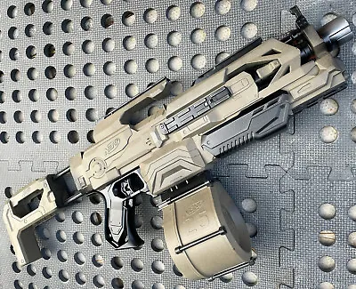 Buy Custom Nerf Gun Electronic Blaster Plastic Prop • 65£