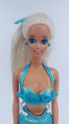 Buy Vintage 1991 Mermaid Barbie Doll Mattel With Outfit • 36.04£