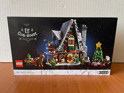 Buy LEGO 10275 Winter Village Elf Club House New Sealed • 122.53£