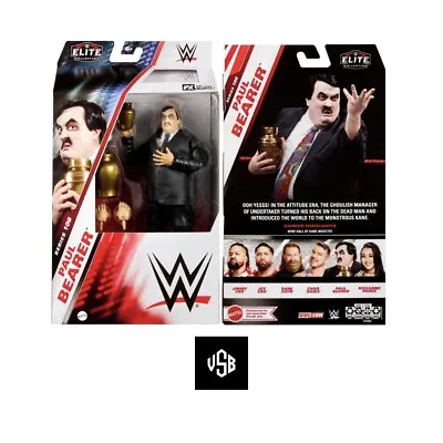Buy WWE PAUL BEARER MATTEL ELITE SERIES 106 ACTION FIGURE US VERSION **Due 29th Feb • 44.99£