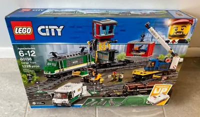 Buy Lego City Cargo Train (60198) Remote Control Train Building Kit 1226 Pcs Retired • 225.19£