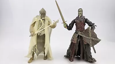 Buy Lord Of The Rings King Of The Dead And Dead Soldier Action Figures Toybiz • 30£