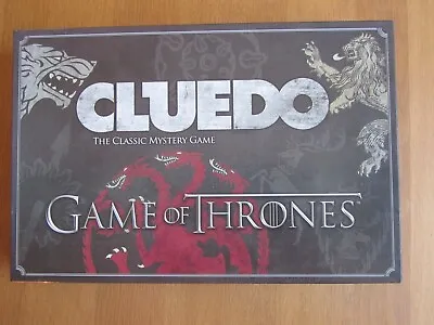 Buy Cluedo Game Of Thrones Mystery Board Game.  PERFECT • 6.99£