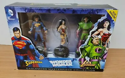Buy Eaglemoss Masterpiece Collection DC Comics: Superman, Wonder Woman & Lex Luthor • 9.99£