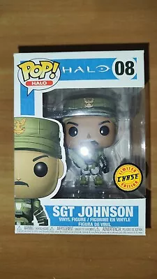 Buy Funko Pop Halo Sgt Johnson Chase - Near Mint • 36.04£