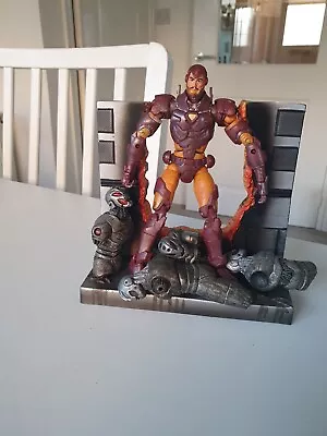 Buy Marvel Legends Series VIII. Modern Armour Iron Man With Stand 2005 Toy Biz • 9.99£