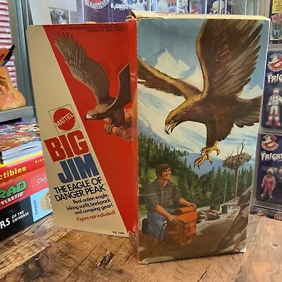 Buy Mattel Big Jim The Eagle Of Danger Peak Retro Action Figure MOTU Screech CIB  • 149.99£