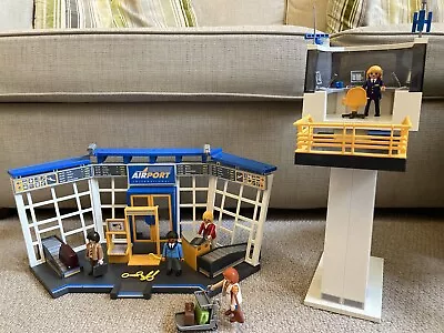 Buy Playmobil Airport Terminal, Tower And Accessories 5338 • 12.50£