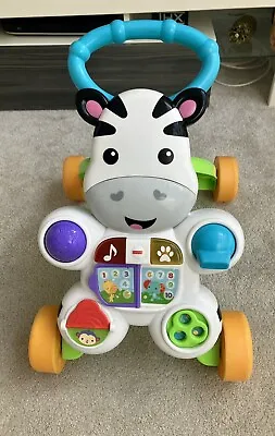 Buy Fisher-Price Learn With Me Zebra Walker - DKH80- Used But Fab Condition • 15£