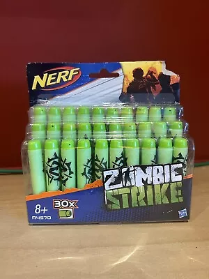 Buy Nerf 30 Zombie Strike Gun Dart Refill Pack (30 Green Darts In Pack) - New • 6.99£
