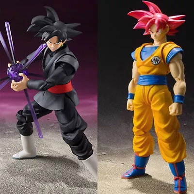 Buy Action Figures Shf S.h. Figuarts Goku Black Dragon Ball Super Saiyan Kids Gift⊹ • 16.91£