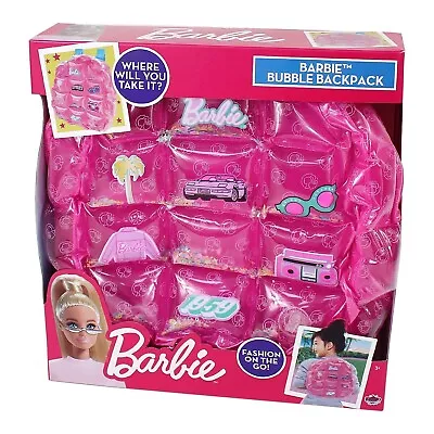 Buy Pink Barbie Bubble Backpack With Glitter - New In Box • 26.40£