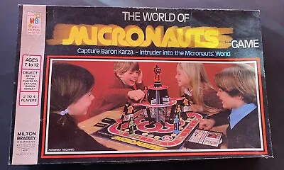 Buy THE WORLD OF MICRONAUTS GAME 1978 Mego Corp. MB Board Game Complete Vintage • 118.12£