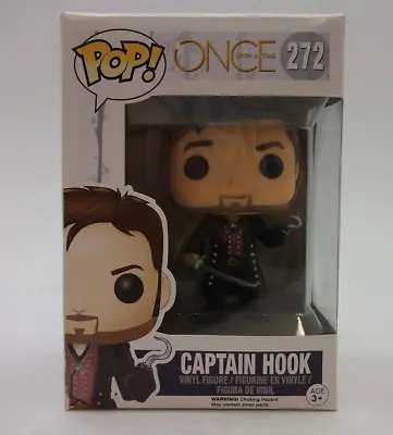 Buy Funko Pop! Once Upon A Time 272 Captain Hook Vinyl Vaulted Boxed #F1 • 24.95£