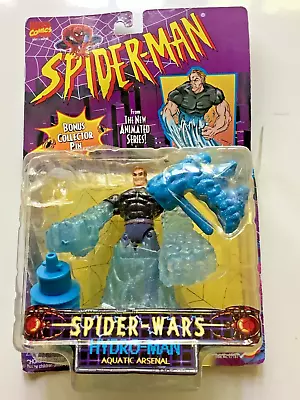 Buy Spider-Man Hydro-Man 5  Action Figure Set Spider Wars Complete 1996 ToyBiz • 10£