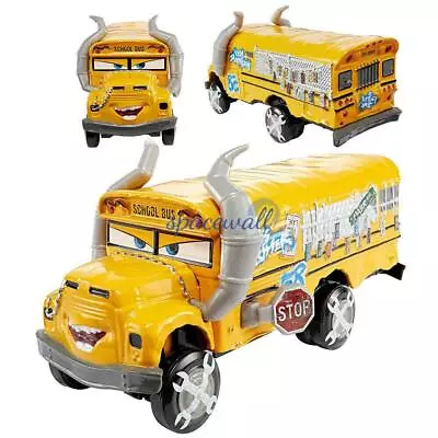 Buy Disney Pixar Cars 3 Miss Fritter Crazy School Bus Diecast Model Toy Car Boy Gift • 9.99£