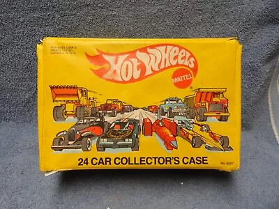 Buy Hot Wheels 24 Car Collectors Case. No. 8227. Dated 1983.  USED. • 3.98£