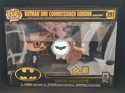 Buy Funko Pop! Movie Moment - Batman With Light Up Bat Sign Vinyl Figure • 39.95£