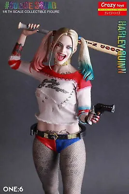 Buy Hot 1/6 Crazy Toys DC Comics Suicide Squad Sexy Harley Quinn Figure Figurine Toy • 71.99£