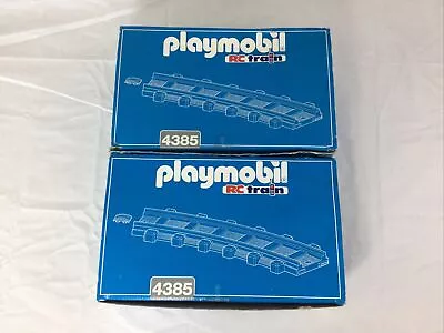 Buy Playmobil RC Train 4385 24 Curved Track & Connectors Boxed G Scale 45mm Railway • 19.99£