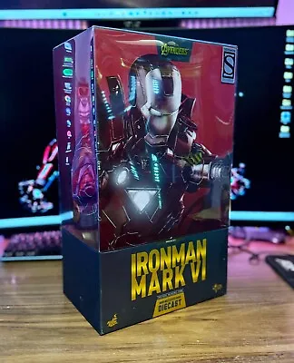 Buy HOT TOYS 1/6 IRON MAN MARK VI FIGURE MMS378D17 Special Edition DIE-CAST • 340£
