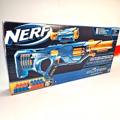 Buy Nerf Gun Blaster Elite 2.0 Eagle Point RD-8 Dart Drum Detachable Scope Barrel • 14.99£