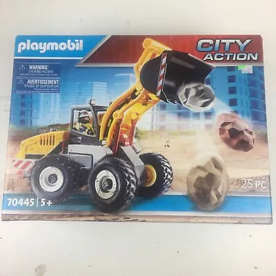 Buy Playmobil 70445 City Action Construction Front End Loader  Damaged Box • 30£