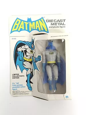 Buy MEGO 1979 Diecast Metal Batman 5.75” Action Figure DC Comics RARE Vintage Boxed • 345£