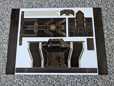 Buy 4th Doctor Who TARDIS Secondary Classic Control Console Playset Room Wooden • 5.99£