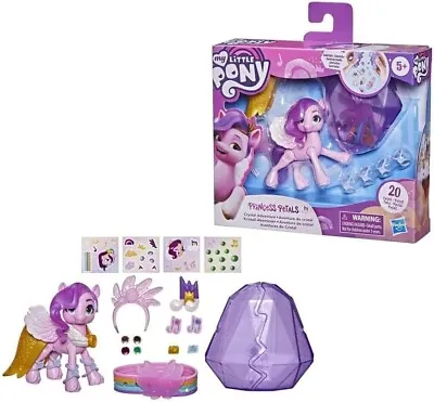 Buy NEW My Little Pony F2453 New Generation Crystal Adventure Princess Petals 🦄💎🌸 • 8.75£