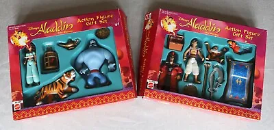 Buy Mattel Disney's Aladdin Action Figure Play Sets Complete Boxed Vintage 1992 VGC • 45£