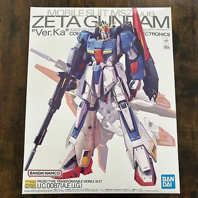 Buy Bandai Zeta Gundam Ver.Ka MG Mobile Suit 1/100 Model Kit Gunpla • 47£
