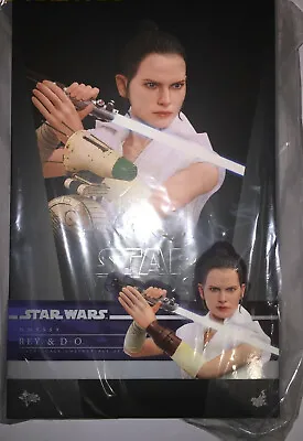 Buy Ready! Hot Toys MMS559 STAR WARS THE RISE OF SKYWALKER 1/6 REY AND D-O Set New • 363.17£