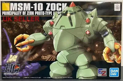 Buy Bandai HG HGUC 081 Gundam Zock MSM-10 1/144 Model UK Seller • 46£