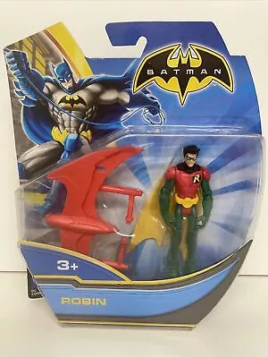 Buy DC ROBIN 10cm FIGURE - MATTEL BATMAN HERO FIGURE - TECH WING • 14.40£