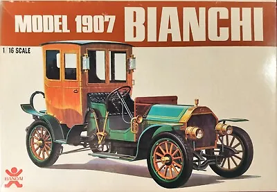 Buy Bandai 1:16 Model 1907 BIANCHI Classic Car Model Kit #8065 *SEALED BAGS* • 161.90£