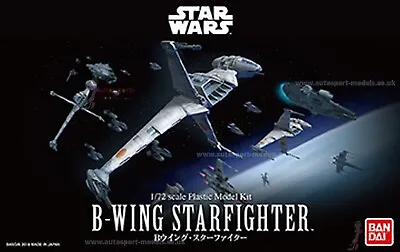 Buy Star Wars: Rebel B-Wing Strafighter 1:72 Scale Model Kit Set By Bandai • 68.82£