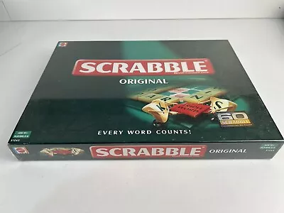 Buy Scrabble Original 2003 By Mattel Age 10+ 2-4 Players 60 Years Anniversary Sealed • 19.99£