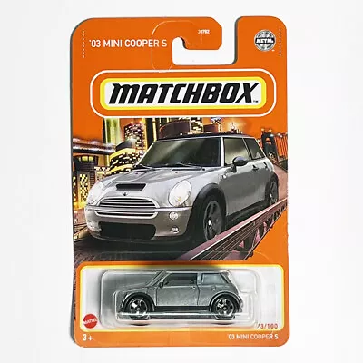 Buy Matchbox 2021 03 Mini Cooper S (Grey) • 6.84£