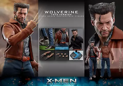 Buy New Hot Toys MMS659 X-Men Days Of Future Past Wolverine 1973 Normal In Stock • 255£